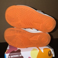 Kids Bape Ape Sneaker Us Size 9C PREOWNED
