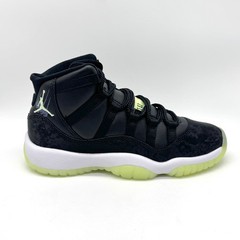 Air Jordan 11 Retro Youth Inner Beast Black Barely Volt Sz 4Y New IB1378-001