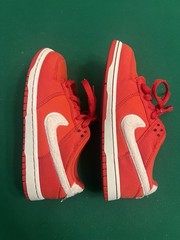 Nike Dunk Low Valentines Day PS Size 2.5Y Red White Sneakers Shoes FZ3549-612