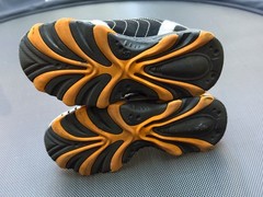 Kids Monster Jam Max -D Shoes Size 1.5 (Signed by Tom Meents)