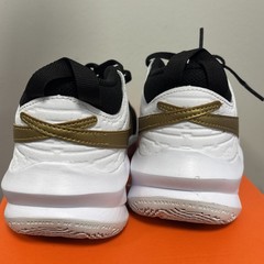 Nike Team Hustle D10 GS ‚Black Metallic Gold‘ CW6735-002 size 5.5Y NWB