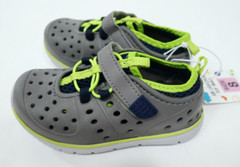 Kids Member’s Mark Gray Lightweight Rubber Play Sneakers Size 8M NEW