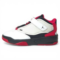 Jordan Max Aura 4 (PS) Flight DQ8403-106 Kids Sneakers White Black Red New