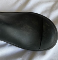Kamik Black/Gray Stomp Waterproof Rubber Rain Boots Youth Kids/Boys/Girls Size 4