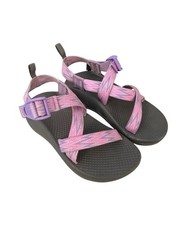 Chaco Z1 Ecotread Kids Sandal Adjustable Strap Purple Rose Size 1 Big Kid