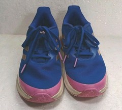 Adidas Fortarun Junior Sz 4 Royal Blue Pulse Lilac
