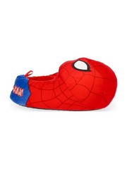 Official Licensed Marvel SpiderMan Plush House Slippers Children’s Size 5-6 NWT