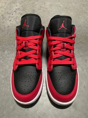 NEW Jordan 1 Low Very Berry White Black Pink Red Retro RARE 553560-061 Size 5