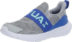 Under Armour Boys‘ Infant Surge 3 Slip On, (100) Mod Gray 5, US