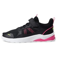 PUMA Anzarun 2.0 Ps Strap Up KIDS Boys Sneakers Casual ~ Black/Pink