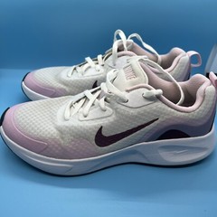 Nike Wearallday White Dark Beetroot CJ3816-105 size 5Y Walking/ Running Shoe