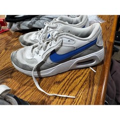 Nike Air Max SC Kids Sneakers White Grey Royal Blue CZ5358-101 Size 4.5Y
