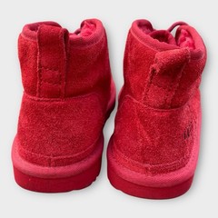 UGG Australia Neumel Chuka Booties Red 1017320K Kid’s Size 4 US Women’s 6 Winter