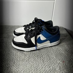 NIKE DUNK LOW TD SUMMIT WHITE-INDUSTRIAL BLUE Size 12C