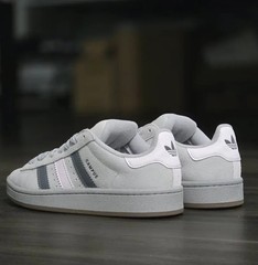 Adidas Campus 00s Size: 1 Little Kids „Grey Two/Grey Five/Almost Pink“
