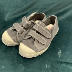 NEW Kids gray sneakers size EU 27 Brand Cienta Made In Spain US Toddler Size 10