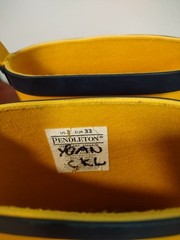 Pendleton Mid Boot Rain Boots Outdoor Yellow Unisex Kids Size 3