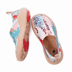 Kid Size UIN Slip On Shoes Canvas Comfortable Loafers „Little Tiger“