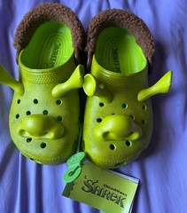 DreamWorks X Crocs Classic Clog Shrek Green Lime Toddler Little Kids – Size C13
