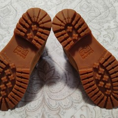 Unisex Timberland Leather Construction Boots Cornbread Youth Size 5M
