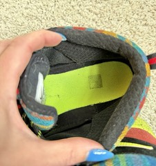 Nike Pendleton Multicolor Kids Athletic Sneakers 6Y Black Yellow 826493-943