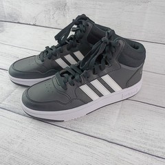 Adidas Hoops Mid 3.0 K Core Black/Cloud White/Grey Six GW0402 Size 5 Big Kids