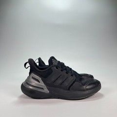 Adidas RapidaSport Bounce Black Athletic Running Shoes HP6125 Youth Size 11K