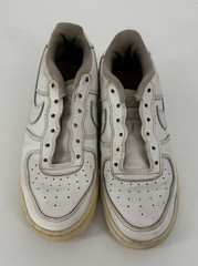 Nike Air Force 1 Low White Leather Sneakers Youth 5Y EU 37.5 Classic Streetwear