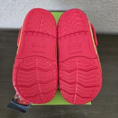 Crocs Classic Clog Lighting McQueen Size J1 Kids 209381-610 NEW With Tags