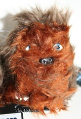 STAR WARS CHEWBACCA CHEWIE WOOKIE Plush Toddler SLIPPERS HOUSE Shoes 7/8 9/10