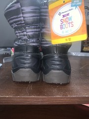 Members Mark Kids Snow Boots with Warm Cozy Lining Size 11/12