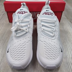 Nike Air Max 270 GS White/Sweet Beet Size 6Y/Womens Size 7.5 New 943345-124