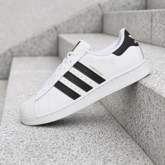 adidas Superstar Cloud White Core Black FU7714 PS New
