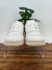 Veja V-10 Kid’s Size 6 Leather White Low Top Sneakers Casual VX021791