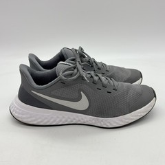 Nike Revolution 5 Cool Grey Lightweight Running Shoes BQ5671-004 Youth Size 7Y