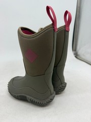 Muck Boot Hale Pull on Boots Kids Walnut Brown Mid-Calf Waterproof Outdoor – 8