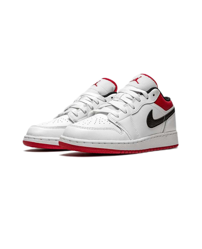 Nike Air Jordan 1 Low White Gym Red 553560-118