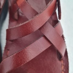 Camel quality handmade leather Holy Land sandals for boys & girls US11/EU28/UK10