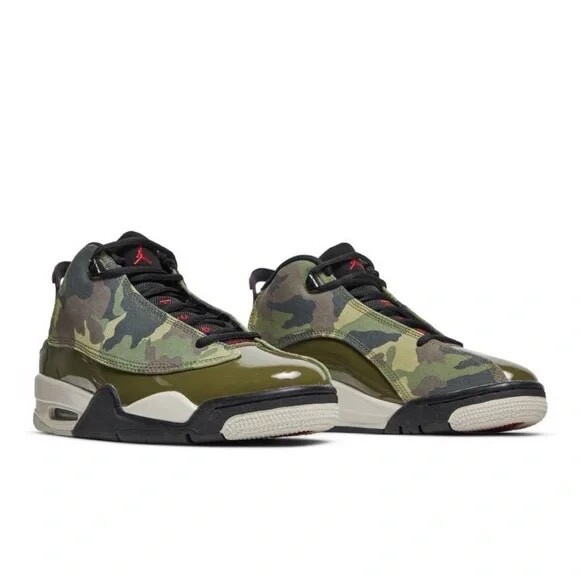 Nike Air Jordan Dub Zero GS „Olive Camo“ 311047-200 (2020) Size 7Y NEW