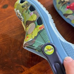 Crocs Bluey Bingo Kids Classic Clogs Blue Green J2 Jibbitz Charms Shoes