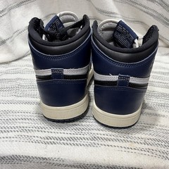 Jordan High og midnight blue Sneaker Kids US 3Y