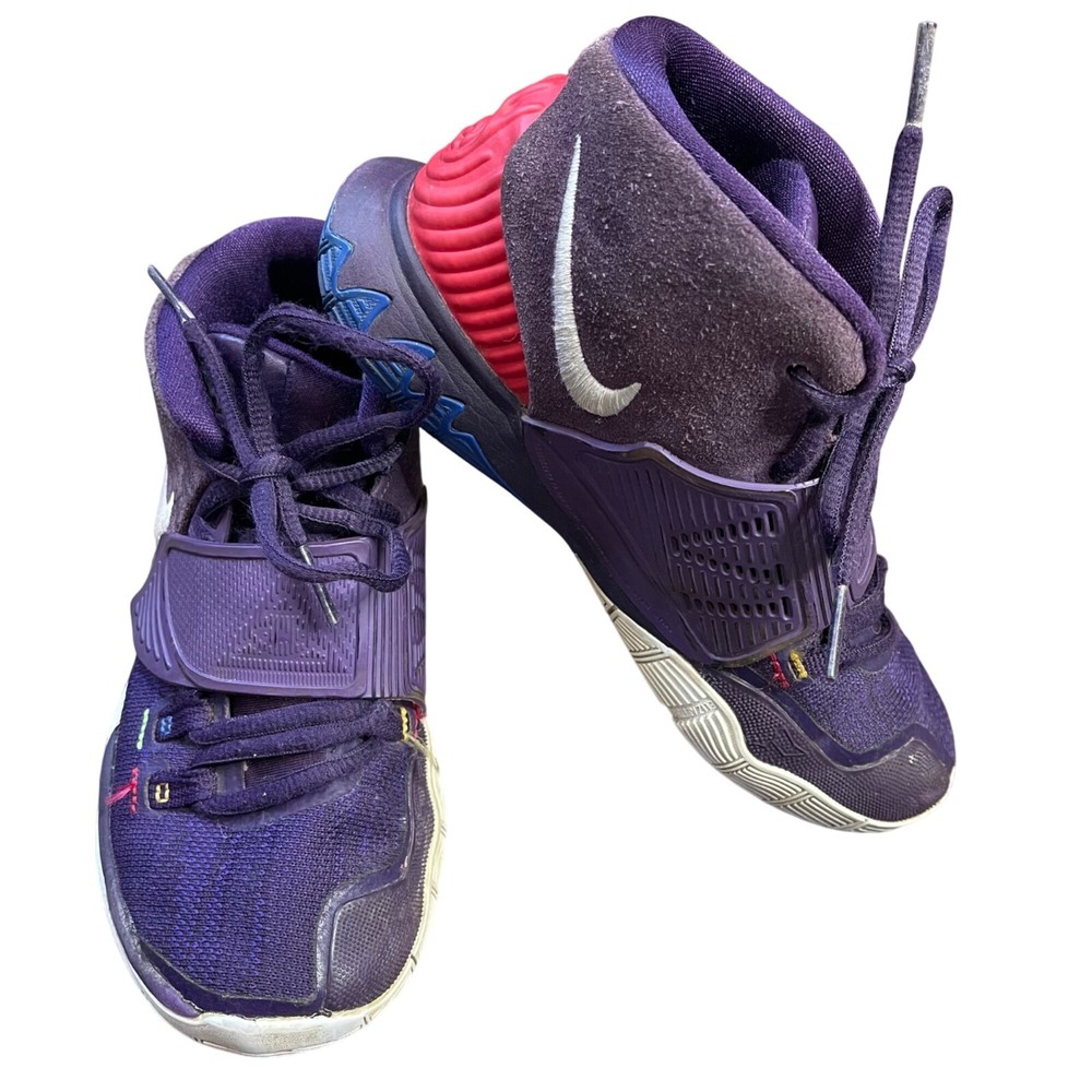 Nike Kyrie Irving 6 BG Enlightenment Sneaker Youth 1 Purple Basketball Casual