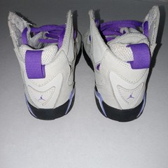 Air Jordan True Flight High Base Grey Purple Venom – 343796-052