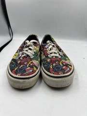 Vans X Marvel Comics Authentic Multi/White Kids Sneakers Youth Size 1