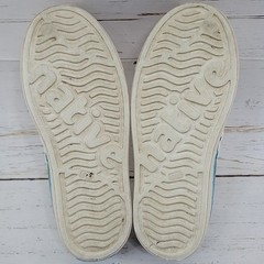 Native Jefferson Mountain Kids C12 Bone Tan Beige Slip On Waterproof Sneakers