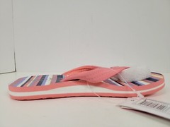 (Mismatched Color): Roxy Kids Striped Flip Flop Sandals Youth Size 1 Sample