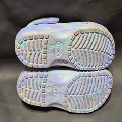 Crocs Toddler Classic Marble Clog Purple Blue Swirl Slip On Shoes Size C6
