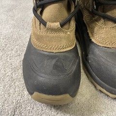 Lands End Duck Boots Boys Size 13 / EUR 31 Lace Up Felt Liner Insert