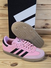 adidas Grade School SAMBA INDOOR MESSI PINK BLACK GS JR0424 Kid’s Size 9K