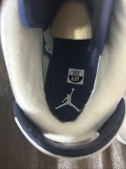 Nike Jordan 6 Reteo Midnight Navy White 384665-141 Size 6.5 Y